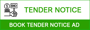 Book Tender Notice Ad in Times of India