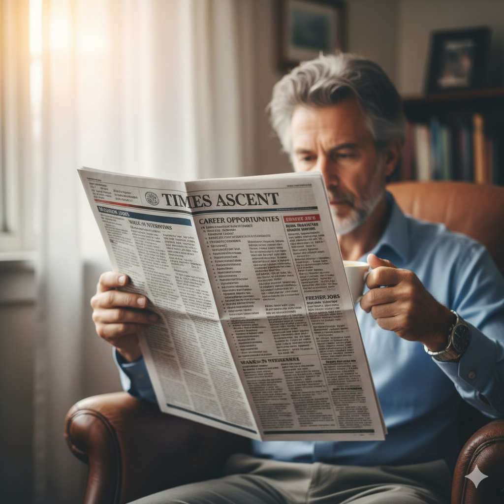 Book Job Recruitment Ad in Times Ascent Newspaper