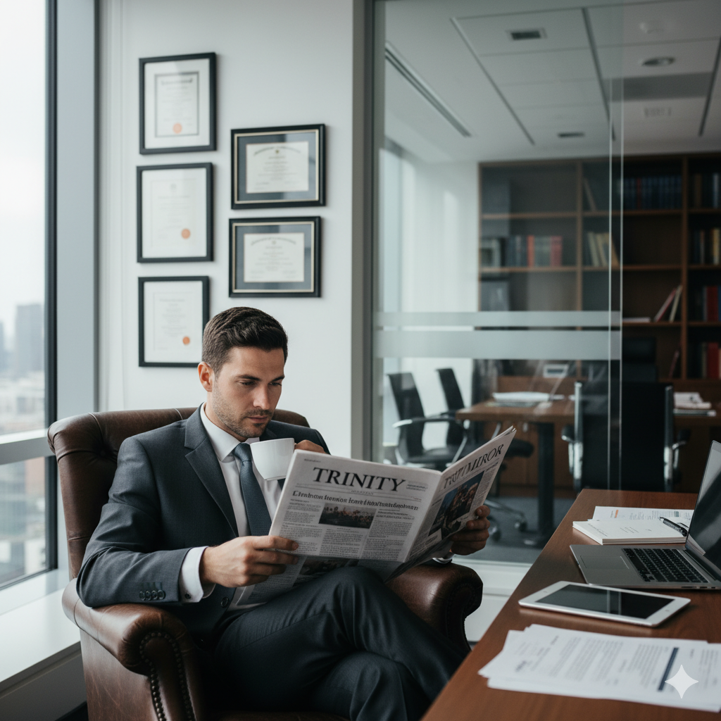 Public Notice Ad in Trinity Mirror